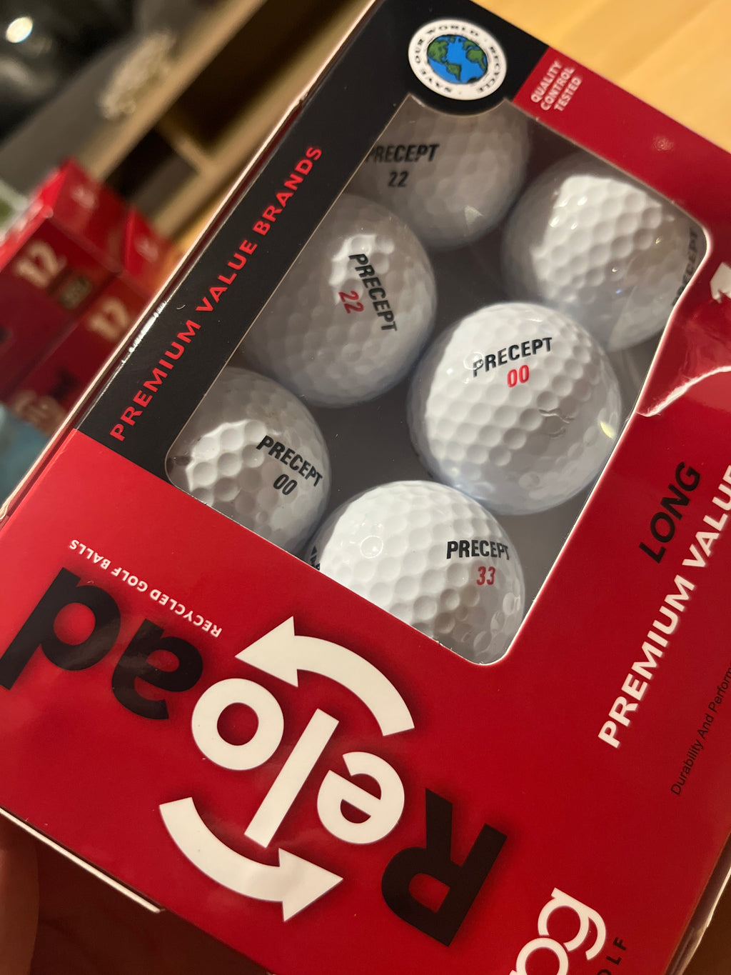 DOCENA PELOTAS PRECEPT RELOAD