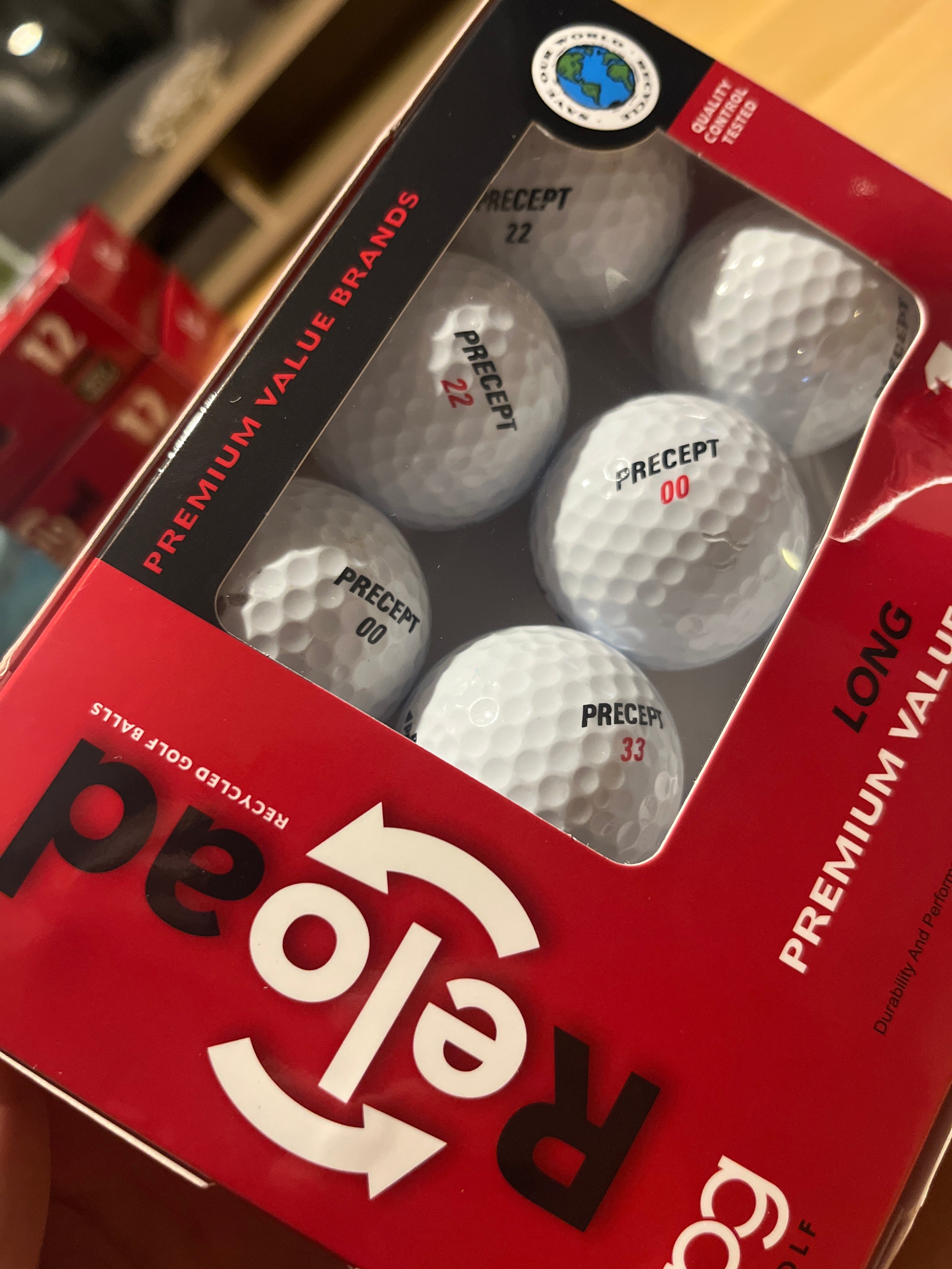 DOCENA PELOTAS PRECEPT RELOAD