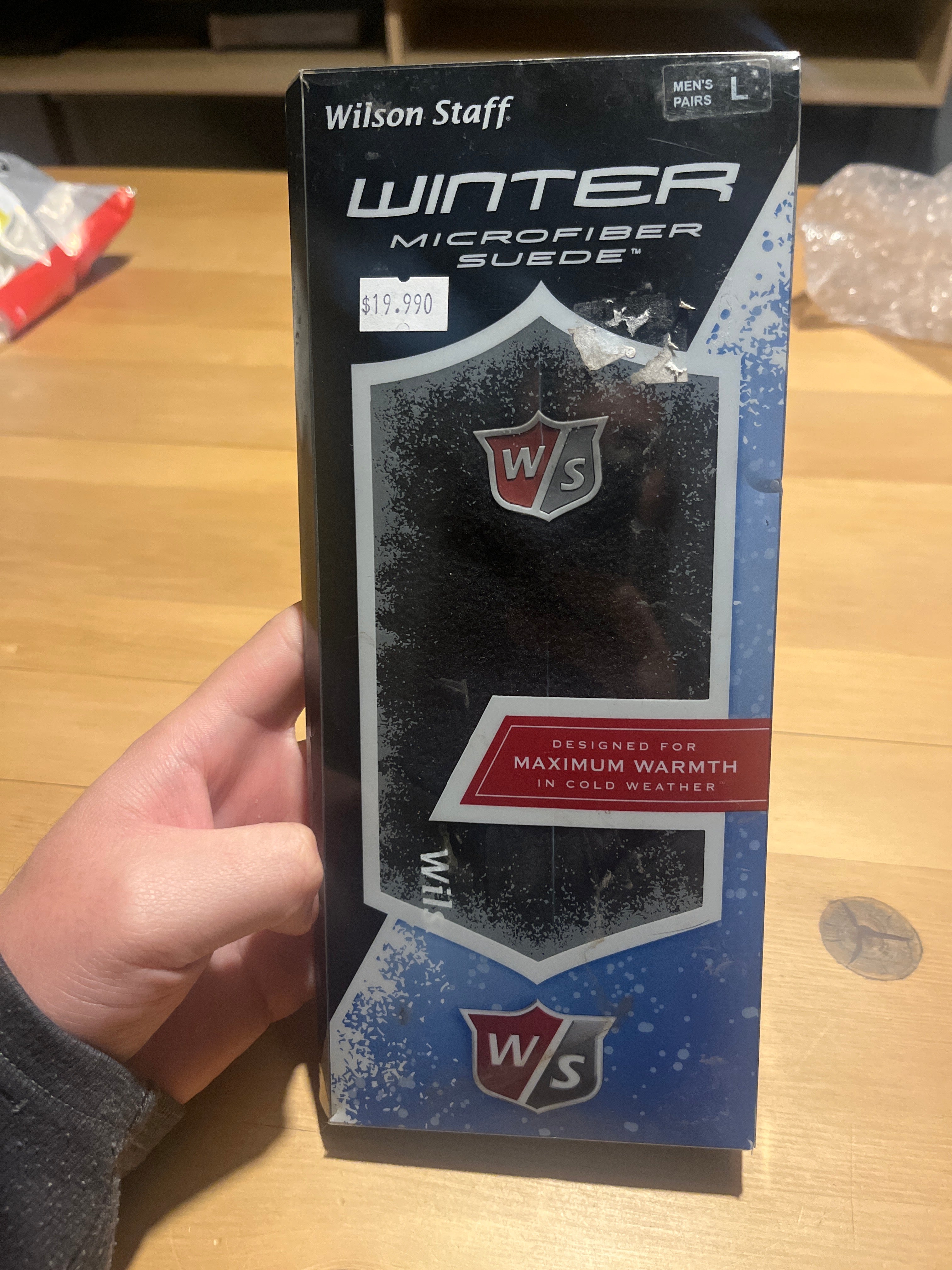 GUANTE INVIERNO TALLA L WILSON