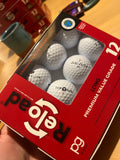 DOCENA PELOTAS RELOAD MARCA TOP FLITE