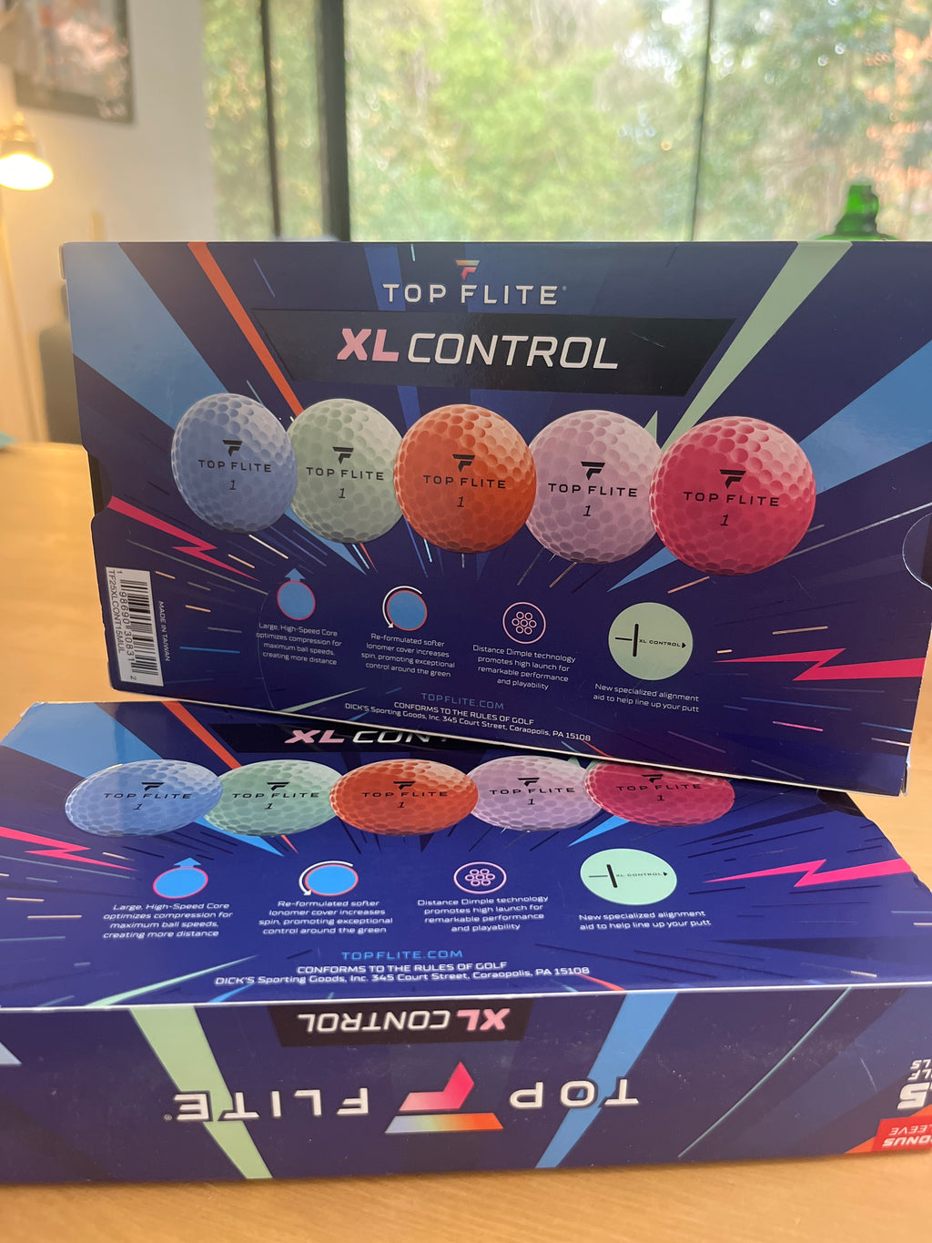 Pack 15 pelotas TOP FLITE XL CONTROL