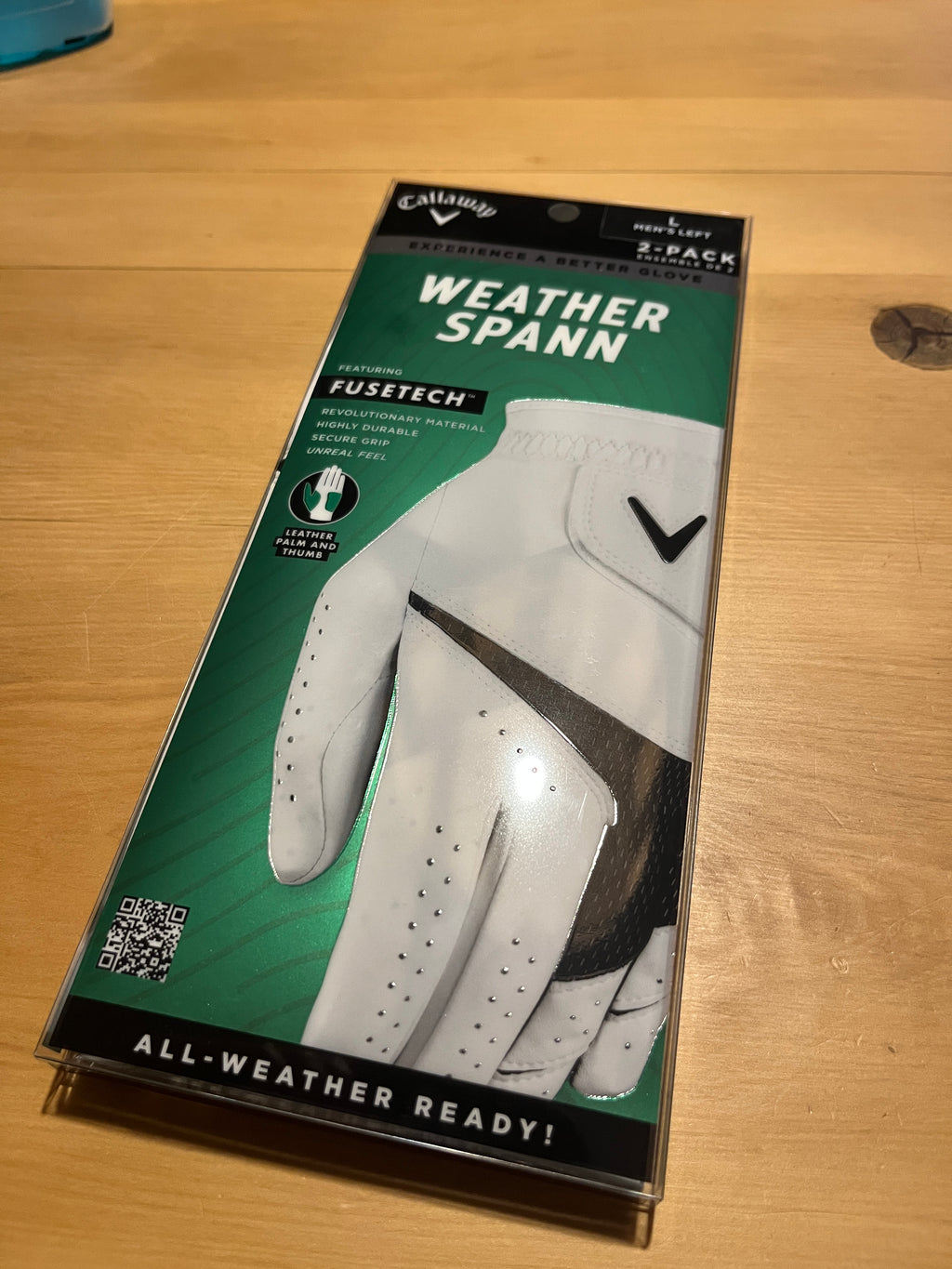 PACK 2 GUANTES CALLAWAY WEATHER SPANN