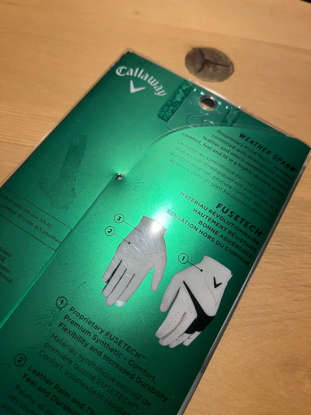 PACK 2 GUANTES CALLAWAY WEATHER SPANN