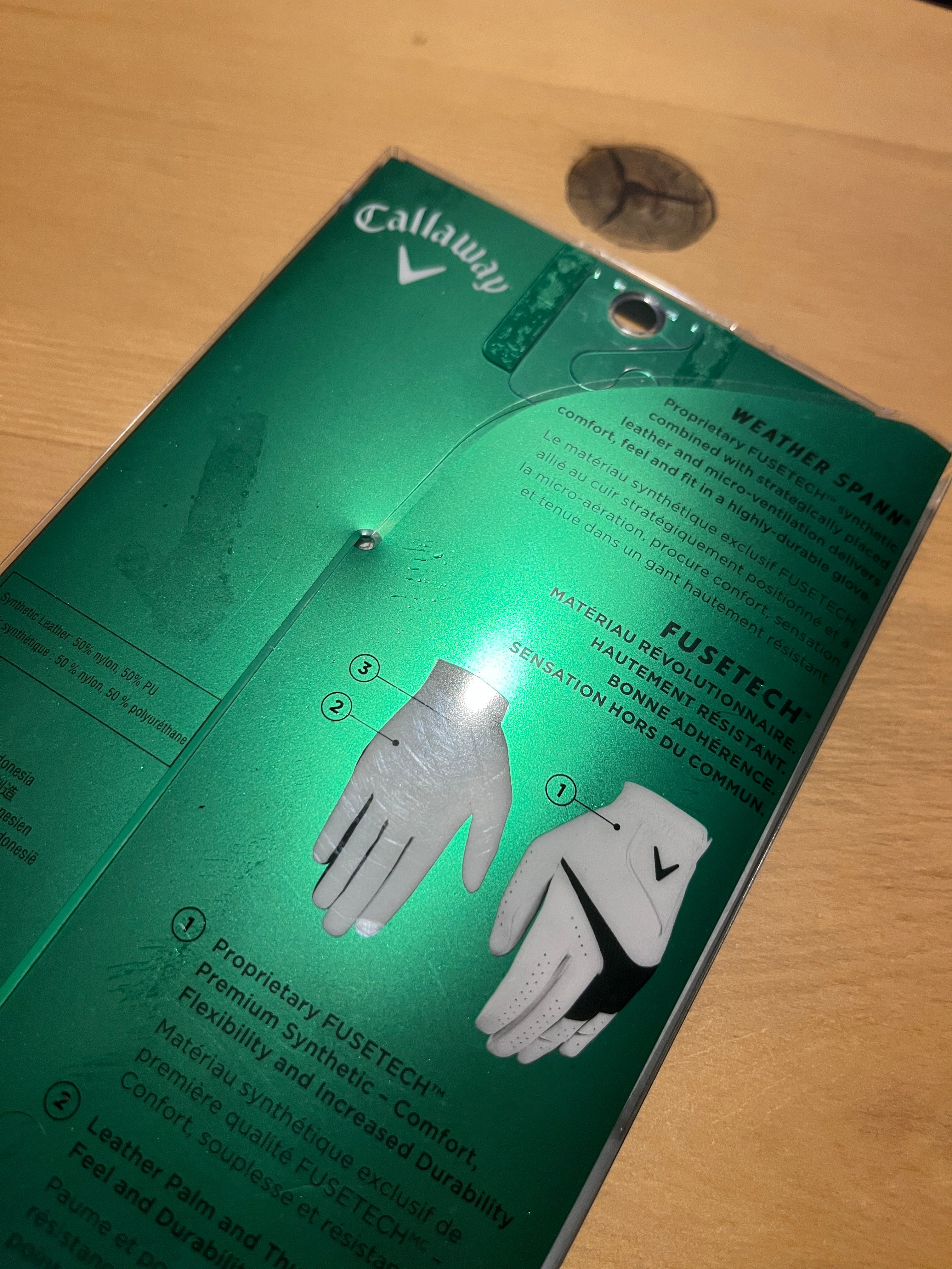 PACK 2 GUANTES CALLAWAY WEATHER SPANN