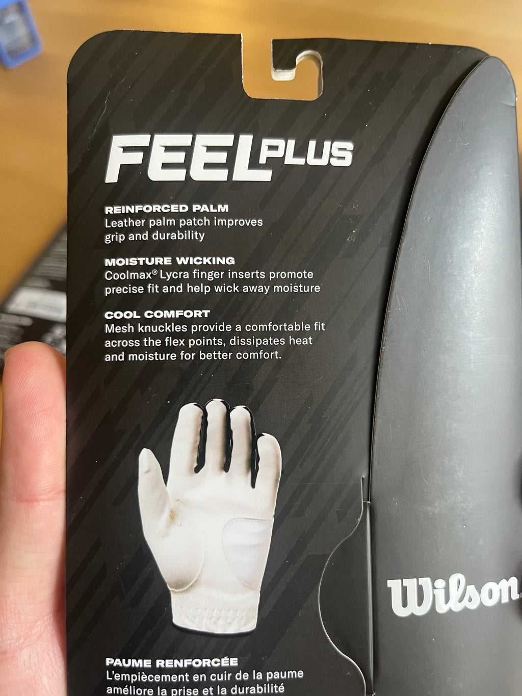 Guante Wilson Feel Plus
