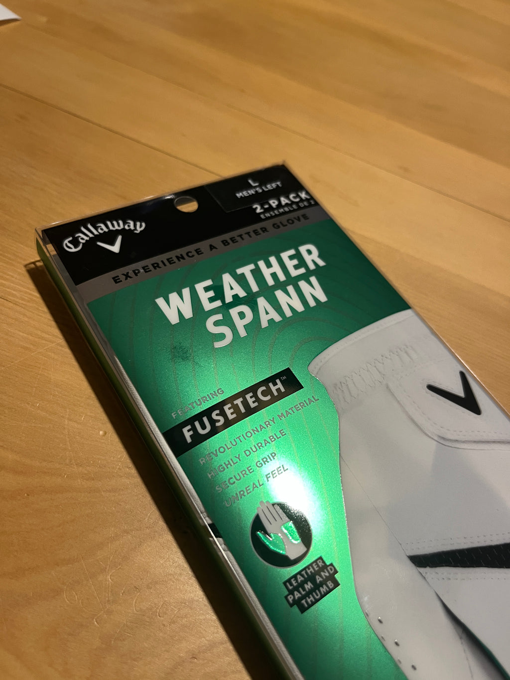 PACK 2 GUANTES CALLAWAY WEATHER SPANN